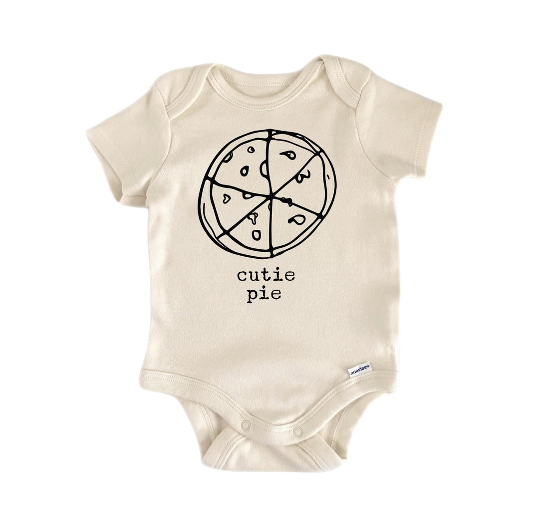Pizza Pie Slice Italian - Baby Boy Girl Clothes Infant Bodysuit Funny Cute Newborn  Funny Cute Onesie® | North Fork Forager LLC