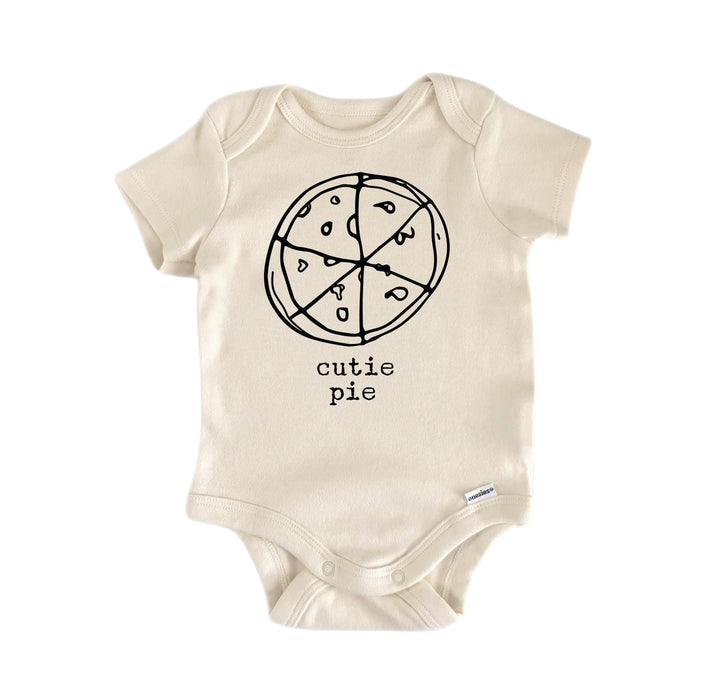 Pizza Pie Slice Italian - Baby Boy Girl Clothes Infant Bodysuit Funny Cute Newborn  Funny Cute Onesie® | North Fork Forager LLC