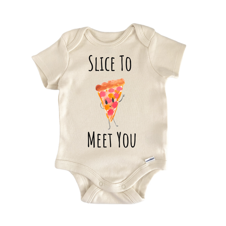 Pizza Reveal Italian Foodie Baby Gift Baby Onesie®