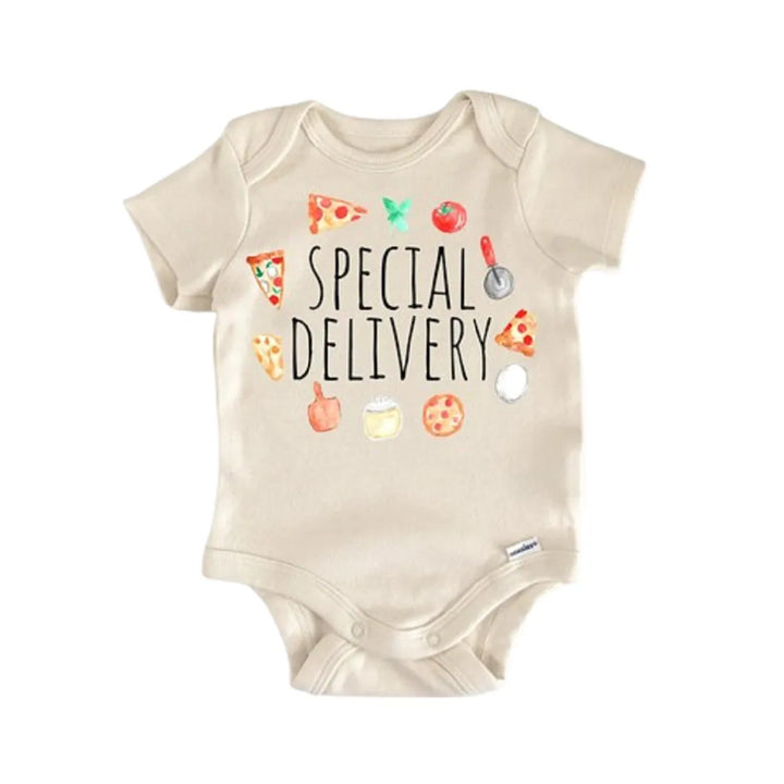 Pizza Slice Foodie Food - Baby Boy Girl Clothes Infant Onesie® Funny Cute Newborn GS1 BBY  Funny Cute Onesie® | North Fork Forager LLC
