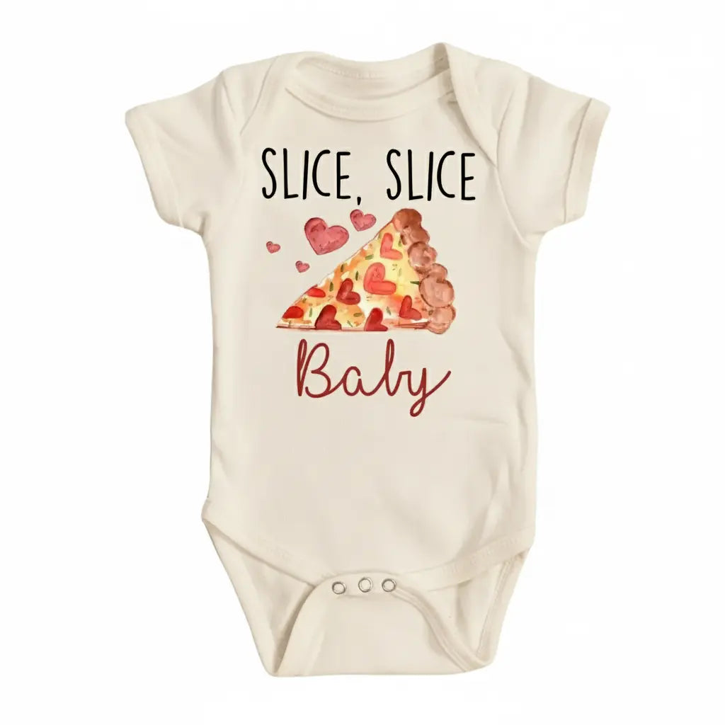 Pizza Slice - Baby Boy Girl Clothes Infant Onesie® Funny Cute Newborn GS1  Funny Cute Onesie® | North Fork Forager LLC