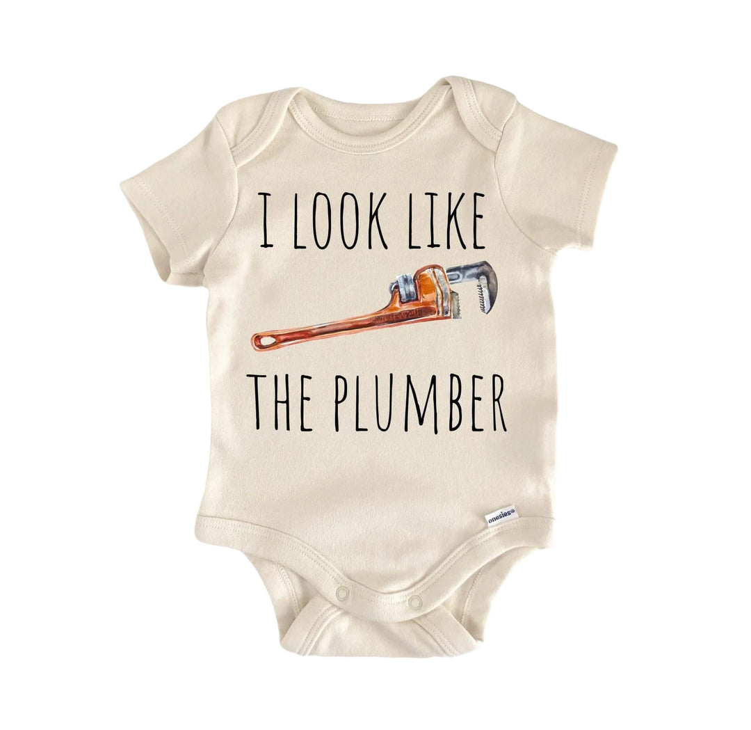 Plumber Plumbing - Baby Boy Girl Clothes Infant Bodysuit Funny Cute Newborn  Funny Cute Onesie® | North Fork Forager LLC