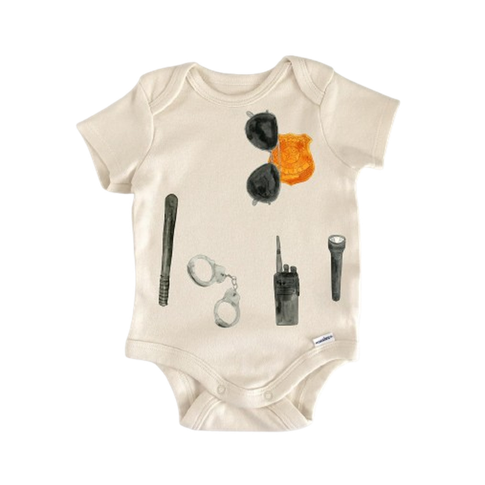 Police Belt - Baby Boy Girl Clothes Infant Bodysuit Funny Cute Newborn  Funny Cute Onesie® | North Fork Forager LLC