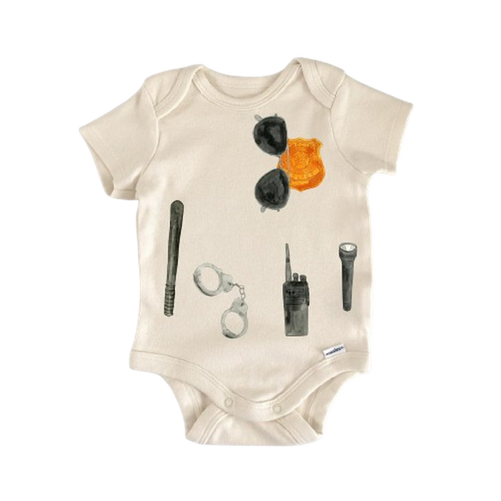 Police Belt - Baby Boy Girl Clothes Infant Bodysuit Funny Cute Newborn  Funny Cute Onesie® | North Fork Forager LLC