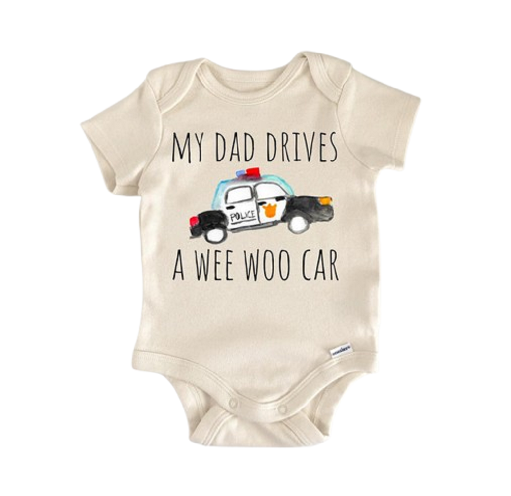 Police Officer Cop Blue - Baby Boy Girl Clothes Infant Bodysuit Funny Cute Newborn  Funny Cute Onesie® | North Fork Forager LLC