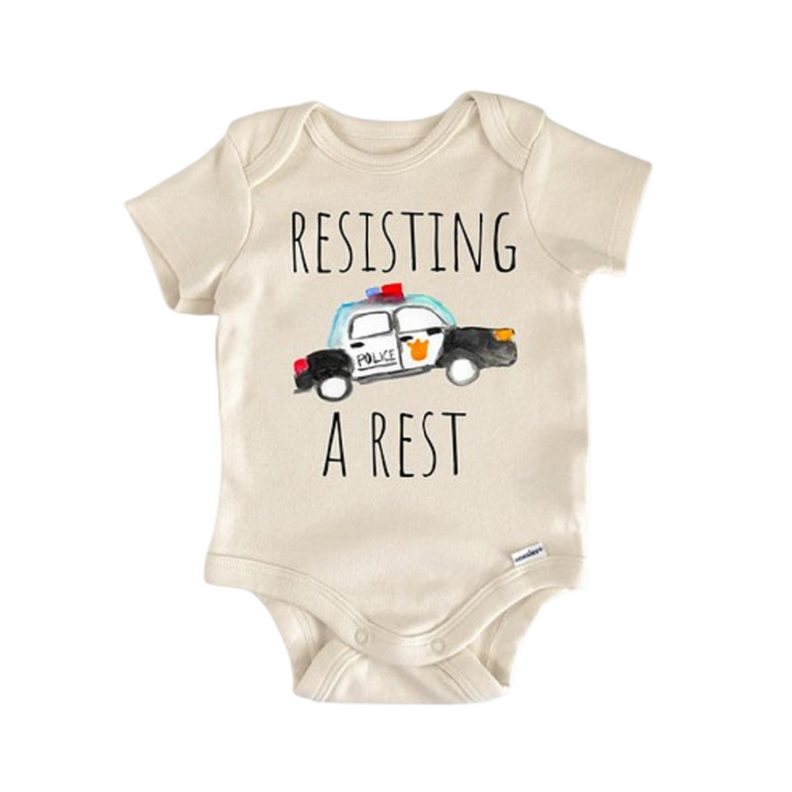Police Officer Cop - Baby Boy Girl Clothes Infant Onesie® Funny Newborn Cute GS1 BBY  Funny Cute Onesie® | North Fork Forager LLC