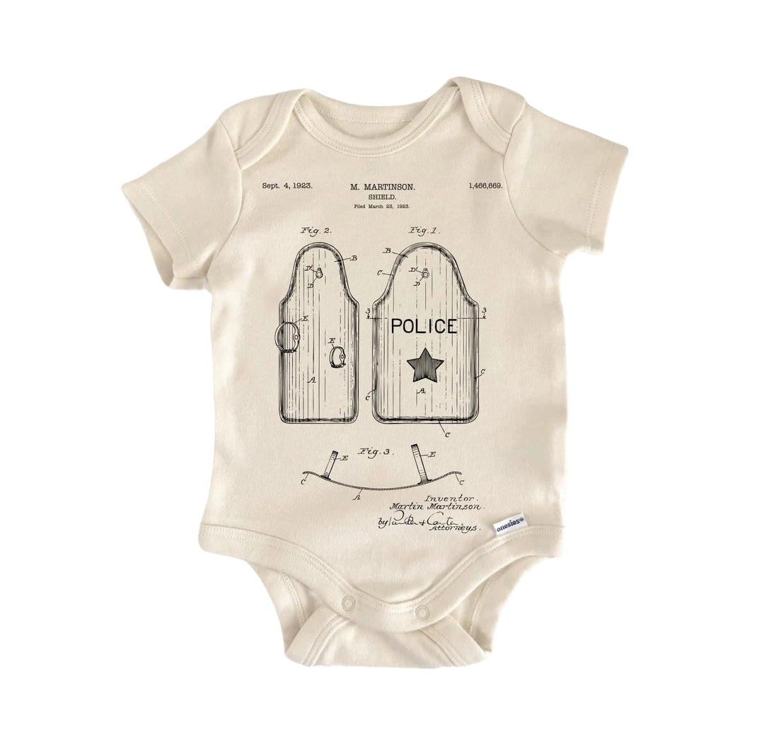 Police Officer - Baby Boy Girl Clothes Infant Bodysuit Funny Cute Newborn  Funny Cute Onesie® | North Fork Forager LLC