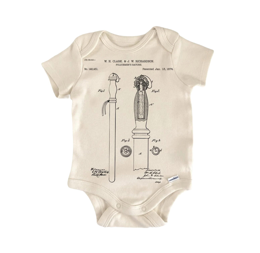 Police Officer - Baby Boy Girl Clothes Infant Bodysuit Funny Cute Newborn  Funny Cute Onesie® | North Fork Forager LLC