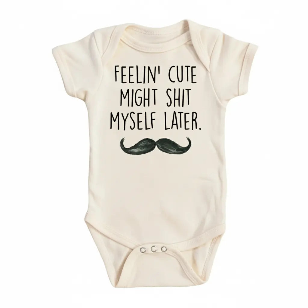 Poop Myself - Baby Boy Girl Clothes Infant Bodysuit Funny Cute Newborn  Funny Cute Onesie® | North Fork Forager LLC