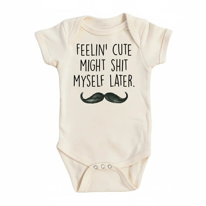 Poop Myself - Baby Boy Girl Clothes Infant Bodysuit Funny Cute Newborn  Funny Cute Onesie® | North Fork Forager LLC
