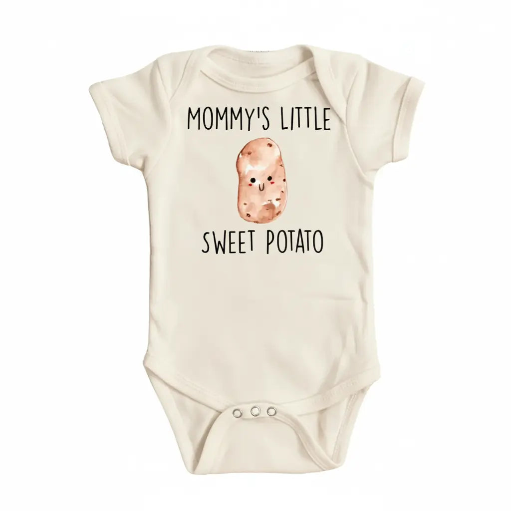 Potato Mommy - Baby Boy Girl Clothes Infant Bodysuit Funny Cute Newborn  Funny Cute Onesie® | North Fork Forager LLC