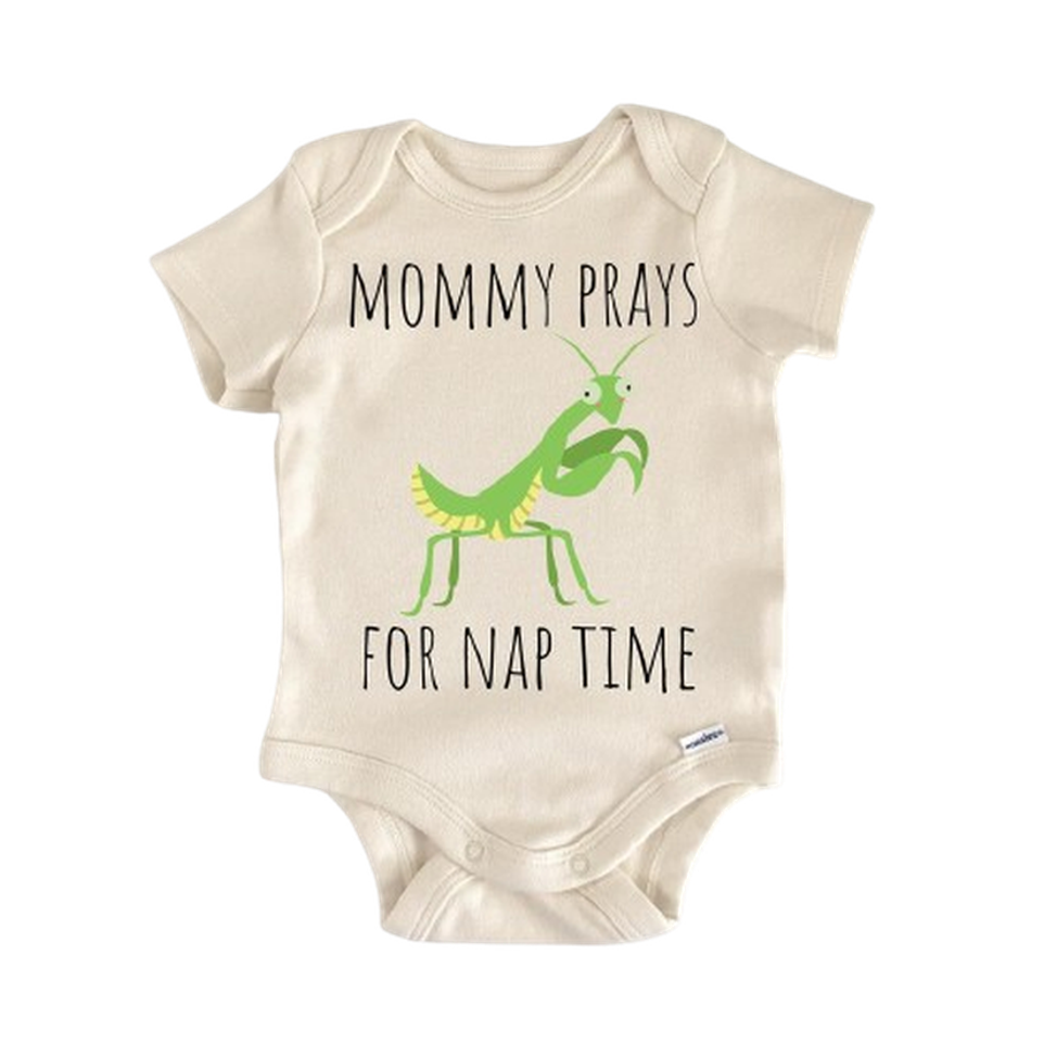 Praying Mantis Love Bug - Baby Boy Girl Clothes Infant Bodysuit Funny Cute Newborn  Funny Cute Onesie® | North Fork Forager LLC