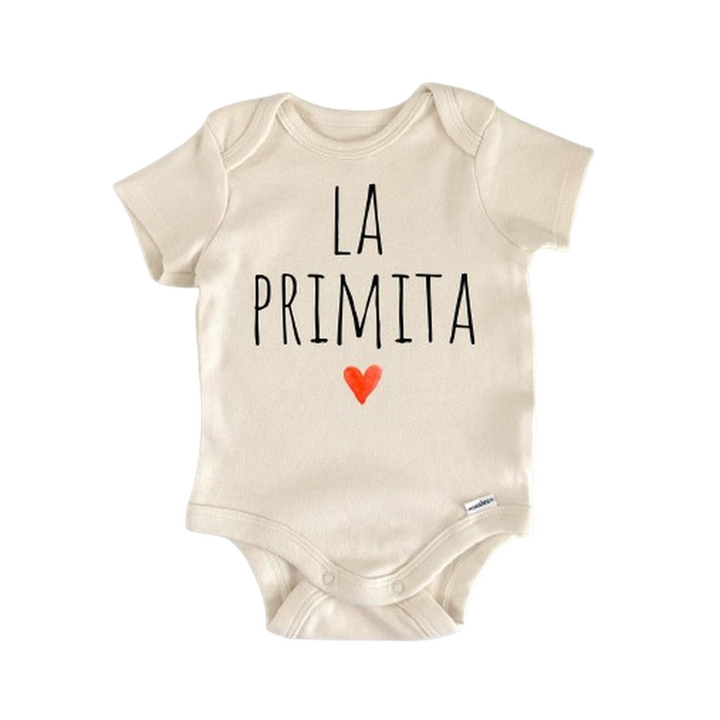 Primita Spanish Cousin - Baby Boy Girl Clothes Infant Bodysuit Funny Cute Newborn  Funny Cute Onesie® | North Fork Forager LLC