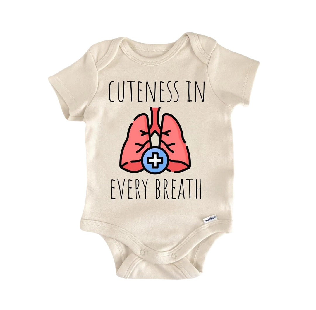 Pulmonology Pulmonologist Lung Doctor   - Baby Boy Girl Clothes Infant Bodysuit Funny  Funny Cute Onesie® | North Fork Forager LLC