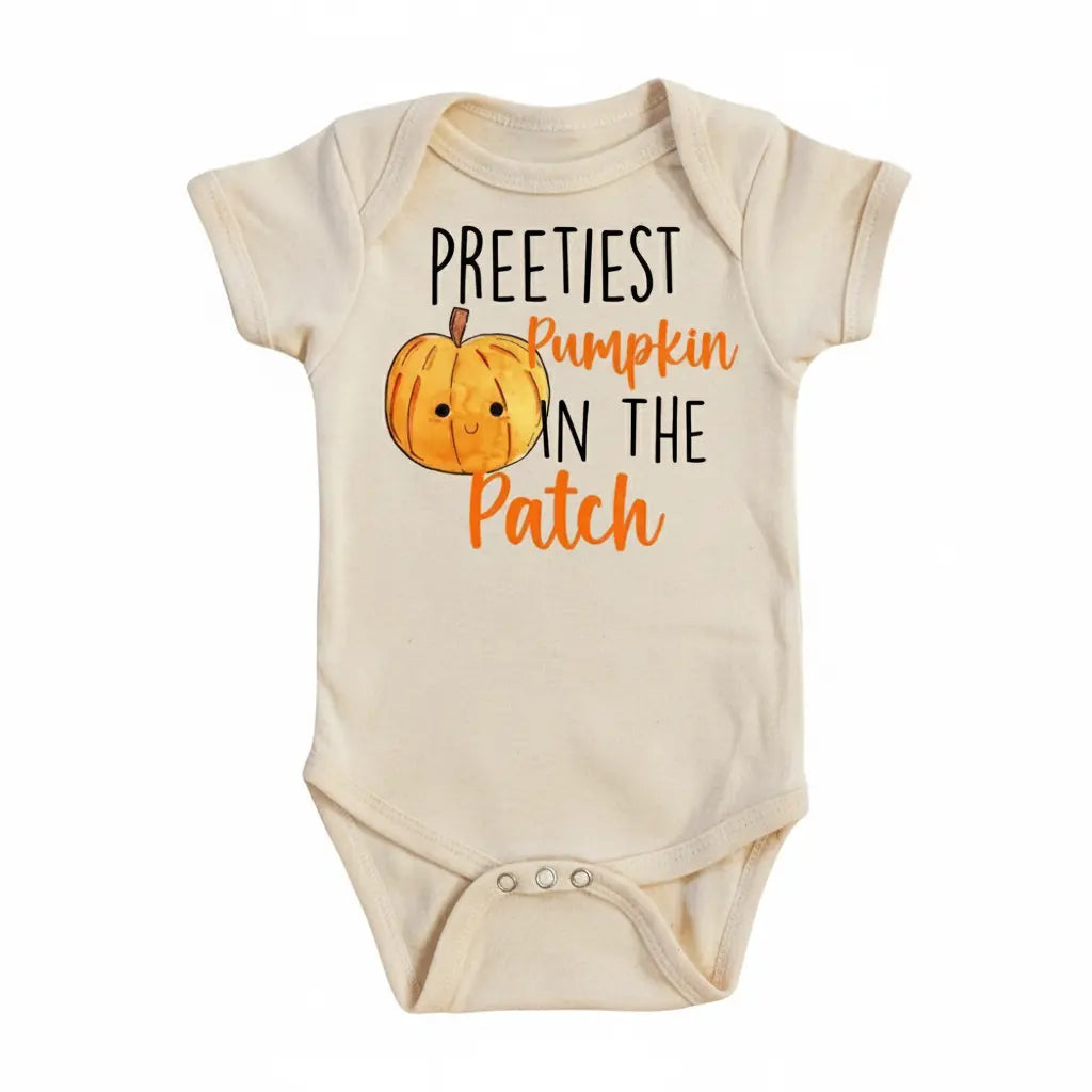 Pumpkin Patch Farm - Baby Boy Girl Clothes Infant Bodysuit Funny Cute Newborn  Funny Cute Onesie® | North Fork Forager LLC
