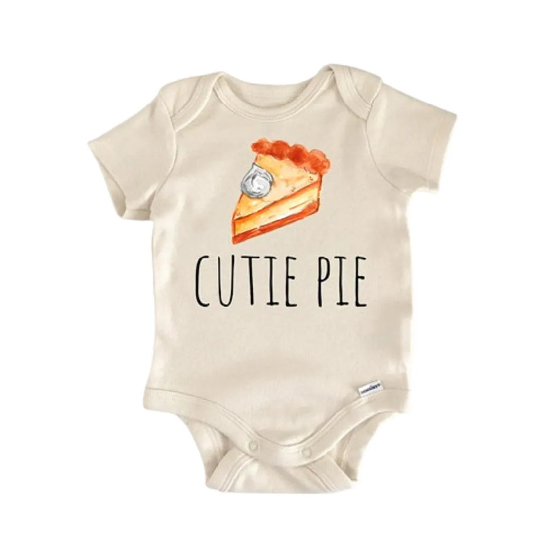 Pumpkin Pie Baking - Baby Boy Girl Clothes Infant Onesie® Funny Cute Newborn GS1  Funny Cute Onesie® | North Fork Forager LLC