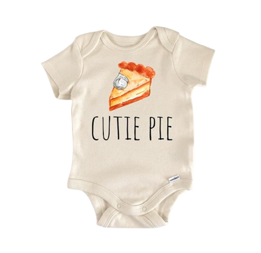 Pumpkin Pie Baking - Baby Boy Girl Clothes Infant Bodysuit Funny Cute Newborn  Funny Cute Onesie® | North Fork Forager LLC
