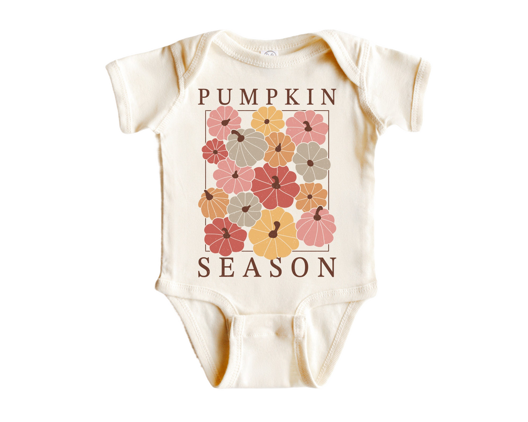 Pumpkin Season Fall - Baby Boy Girl Clothes Infant Bodysuit Funny Cute Newborn  Funny Cute Onesie® | North Fork Forager LLC
