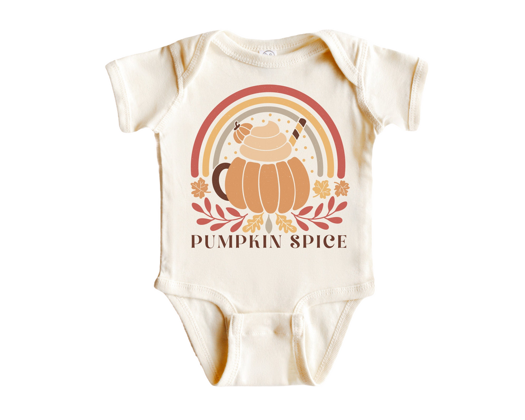 Pumpkin Spice Fall - Baby Boy Girl Clothes Infant Bodysuit Funny Cute Newborn  Funny Cute Onesie® | North Fork Forager LLC