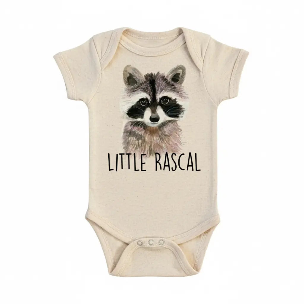 Raccoon Rascal - Baby Boy Girl Clothes Infant Onesie® Funny Cute Newborn GS1  Funny Cute Onesie® | North Fork Forager LLC