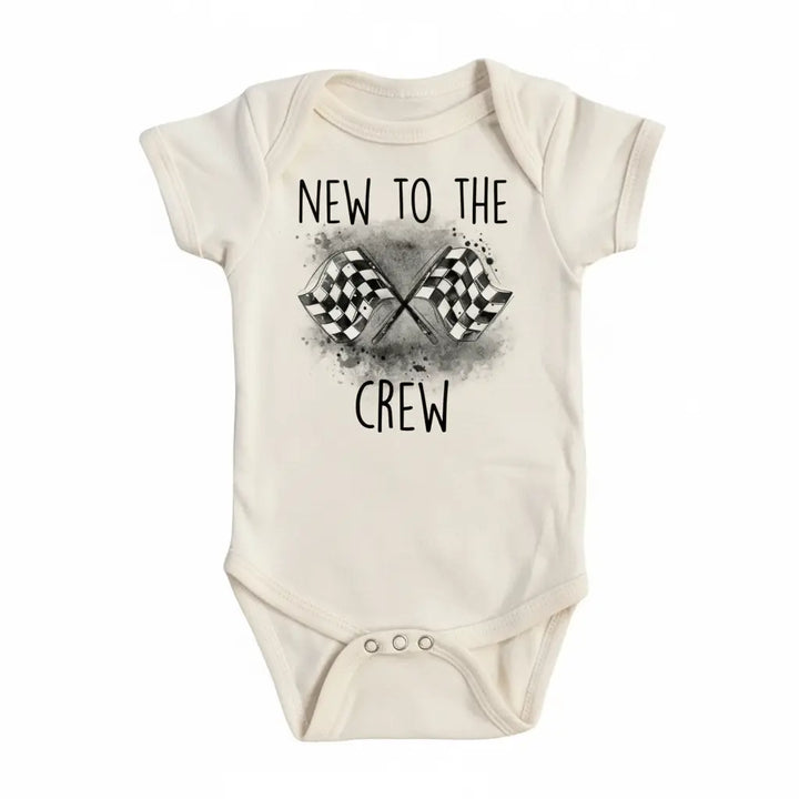 Racing - Baby Boy Girl Clothes Infant Bodysuit Funny Cute Newborn 3C  Funny Cute Onesie® | North Fork Forager LLC