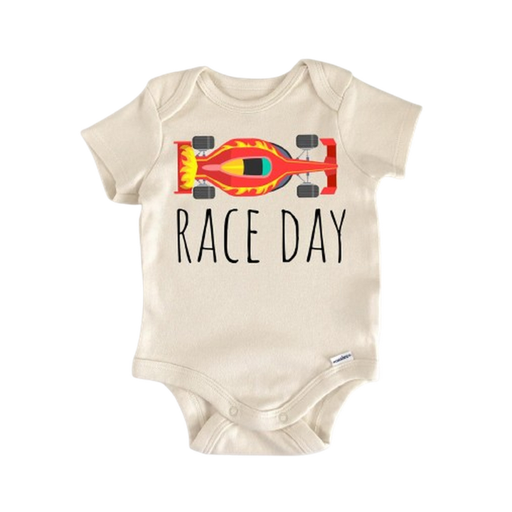 Racing Race Car Racer - Baby Boy Girl Clothes Infant Bodysuit Funny Cute Newborn  Funny Cute Onesie® | North Fork Forager LLC