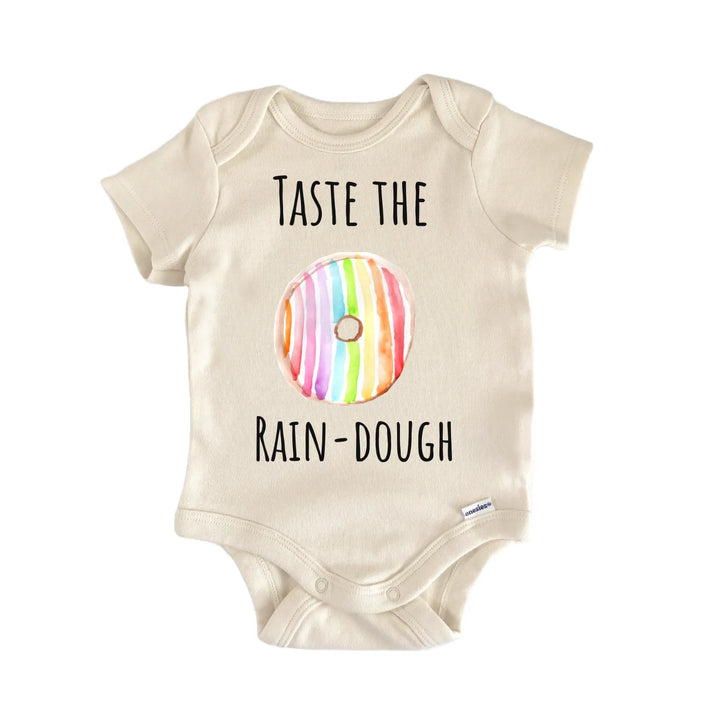 Rainbow Donut Bakery Foodie Baby Gift Baby Bodysuit
