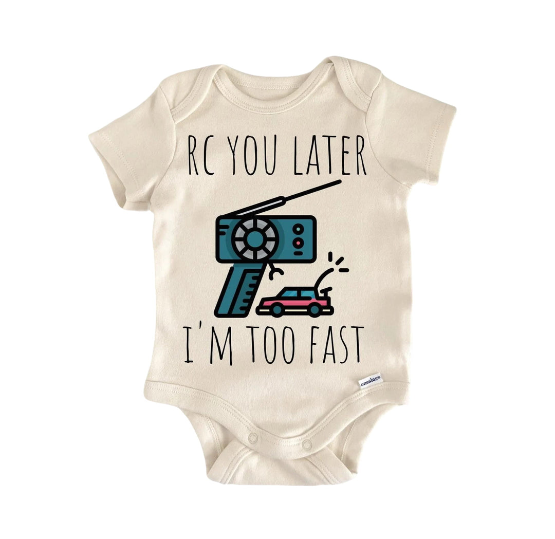 Rc Car Remote Control - Baby Boy Girl Clothes Infant Bodysuit Funny Cute  Funny Cute Onesie® | North Fork Forager LLC