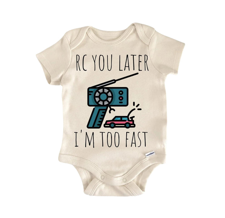 Rc Car Remote Control - Baby Boy Girl Clothes Infant Bodysuit Funny Cute  Funny Cute Onesie® | North Fork Forager LLC