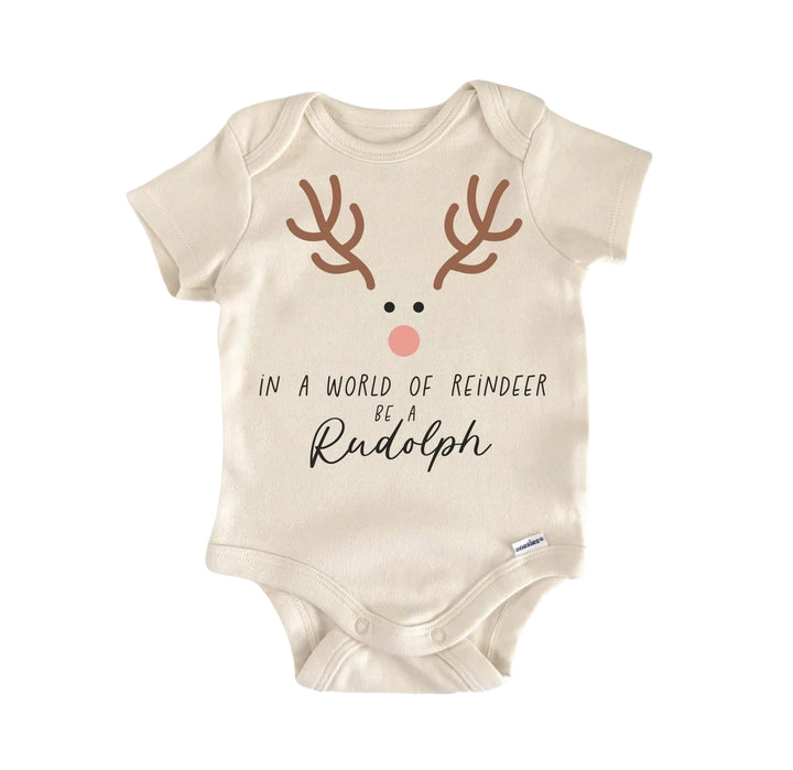 Reindeer Rudolph - Baby Boy Girl Clothes Infant Bodysuit Funny Cute Newborn  Funny Cute Onesie® | North Fork Forager LLC