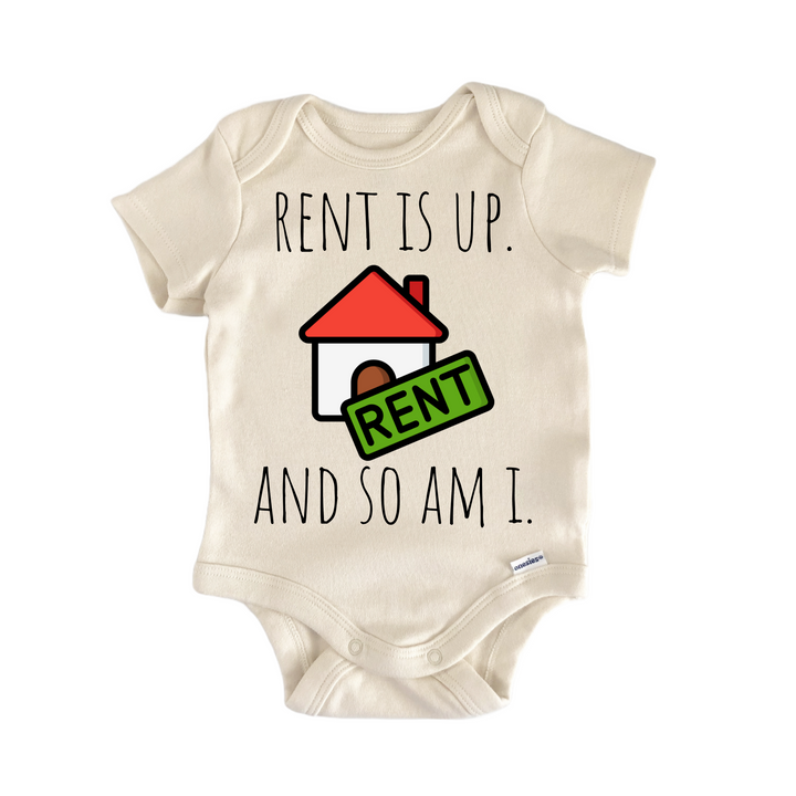 Rent Landlord Tenant - Baby Bodysuit  Funny Cute Onesie® | North Fork Forager LLC
