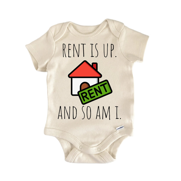 Rent Landlord Tenant - Baby Bodysuit  Funny Cute Onesie® | North Fork Forager LLC