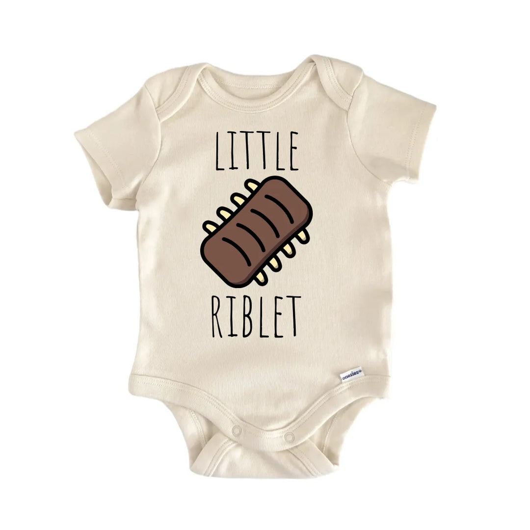 Ribs Meat Bbq Steak - Baby Bodysuit  Funny Cute Onesie® | North Fork Forager LLC