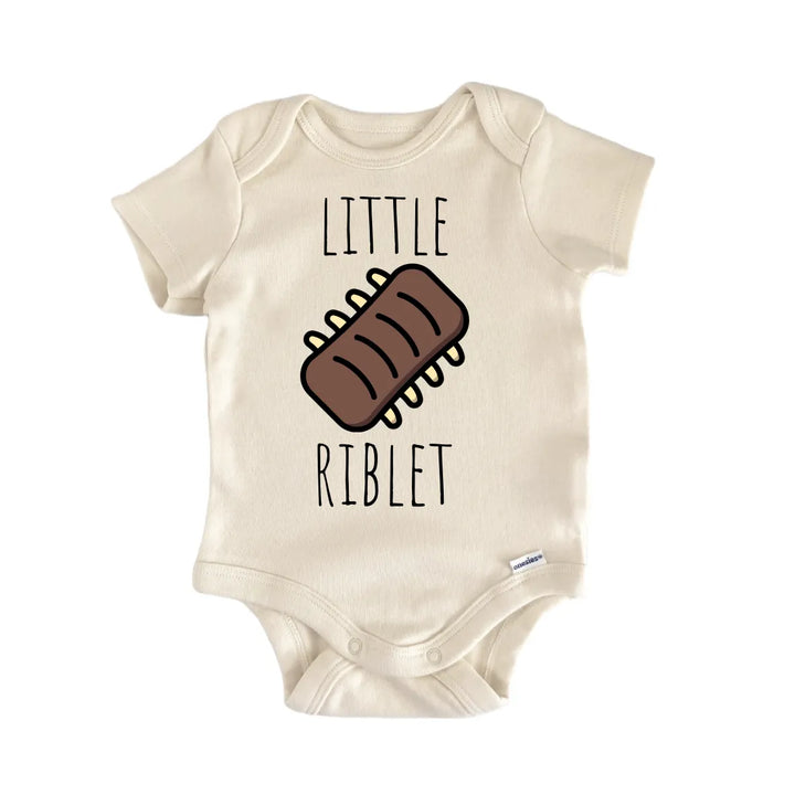 Ribs Meat Bbq Steak - Baby Bodysuit  Funny Cute Onesie® | North Fork Forager LLC
