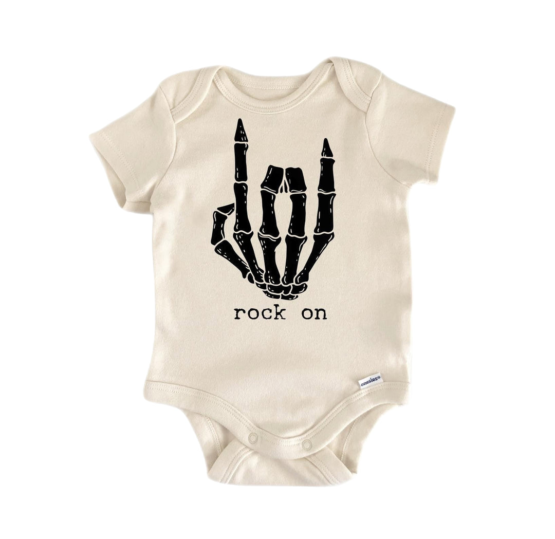 Rock And Rock Hands - Baby Boy Girl Clothes Infant Bodysuit Funny Cute Newborn  Funny Cute Onesie® | North Fork Forager LLC