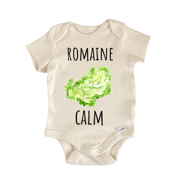 Romaine Calm Lettuce Vegetable Baby Gift Baby Onesie®