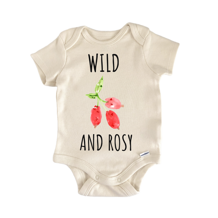 Rose Hips Berry Rosy Newborn Gift Baby Onesie®