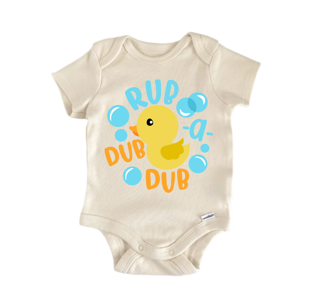Rub Dub Dub Nursery Rhyme  - Baby Boy Girl Clothes Infant Bodysuit Funny Cute  Funny Cute Onesie® | North Fork Forager LLC