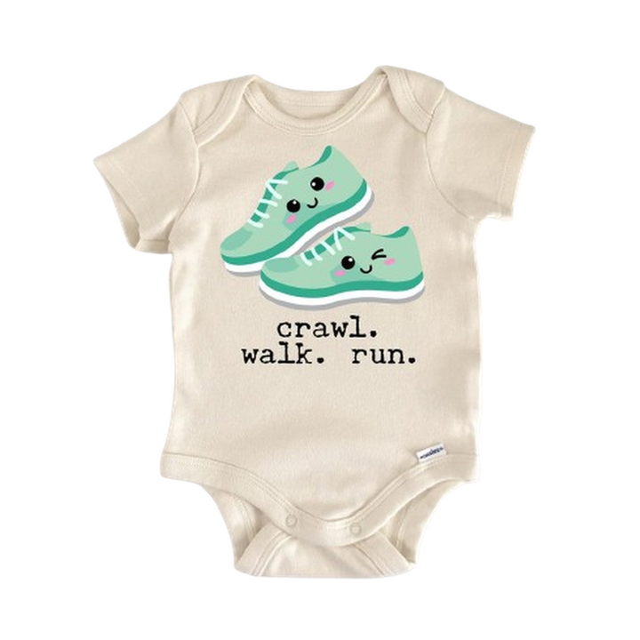 Running Runner Marathon - Baby Boy Girl Clothes Infant Bodysuit Funny Cute Newborn  Funny Cute Onesie® | North Fork Forager LLC