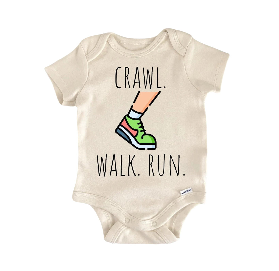 Running Runner - Baby Boy Girl Clothes Infant Bodysuit Funny Cute  Funny Cute Onesie® | North Fork Forager LLC