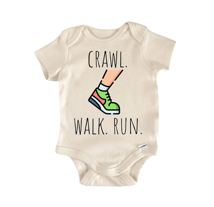 Running Runner - Baby Boy Girl Clothes Infant Bodysuit Funny Cute  Funny Cute Onesie® | North Fork Forager LLC