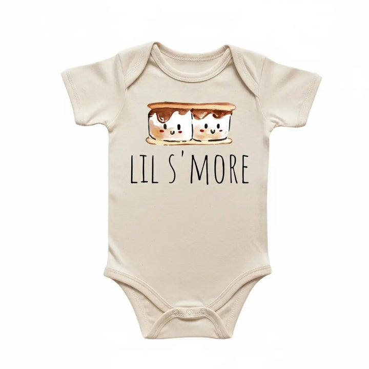 Little S'more - Baby Boy Girl Clothes Infant Bodysuit Funny Cute Newborn 17  Funny Cute Onesie® | North Fork Forager LLC