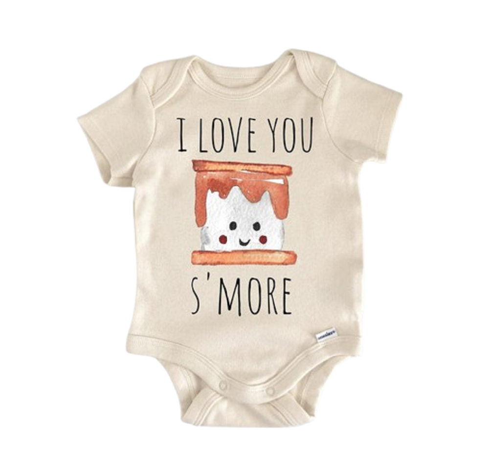 S'more Smore Camping Camper - Baby Boy Girl Clothes Infant Bodysuit Funny Cute Newborn  Funny Cute Onesie® | North Fork Forager LLC