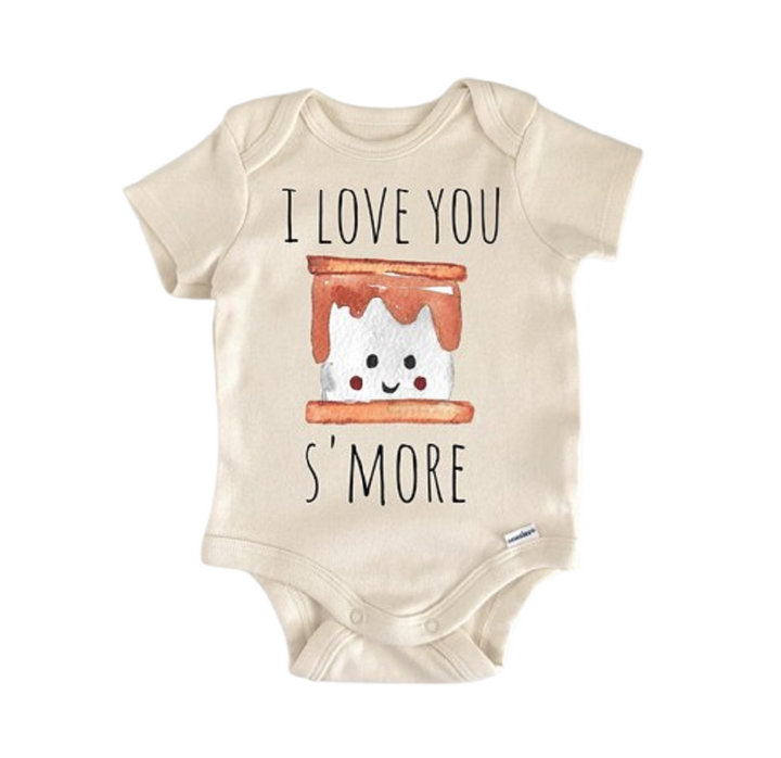 S'more Smore Camping Camper - Baby Boy Girl Clothes Infant Bodysuit Funny Cute Newborn  Funny Cute Onesie® | North Fork Forager LLC