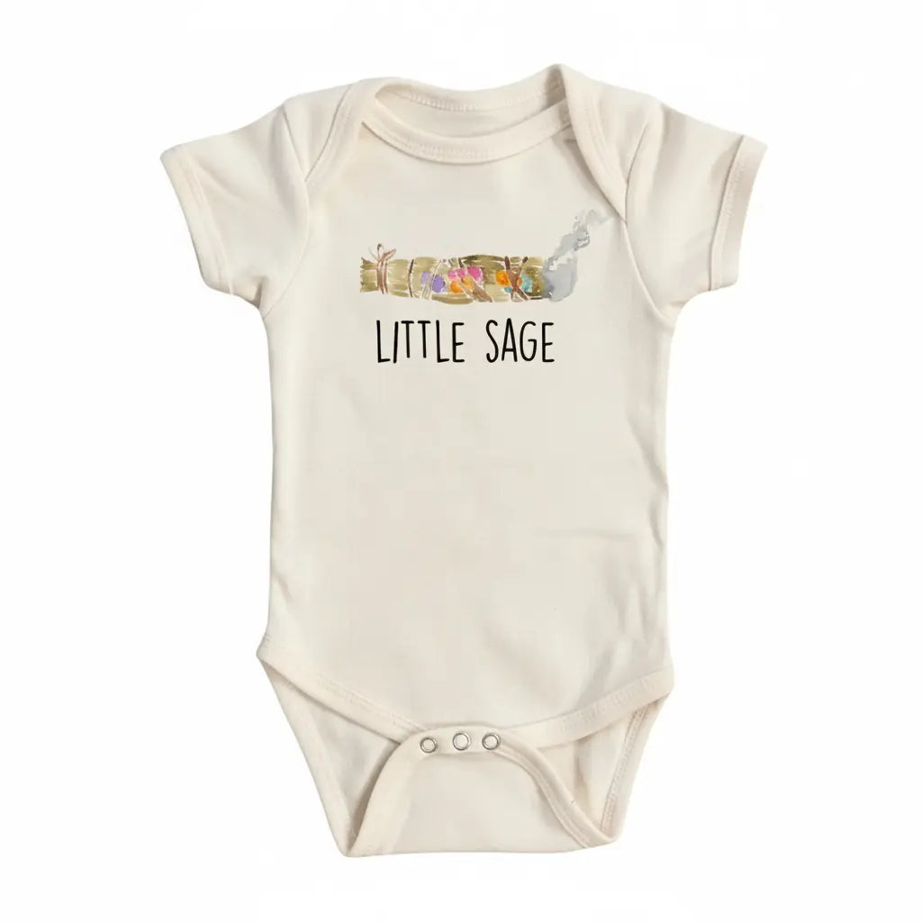 Sage Smudge Witchy - Baby Boy Girl Clothes Infant Bodysuit Funny Cute Newborn 5  Funny Cute Onesie® | North Fork Forager LLC