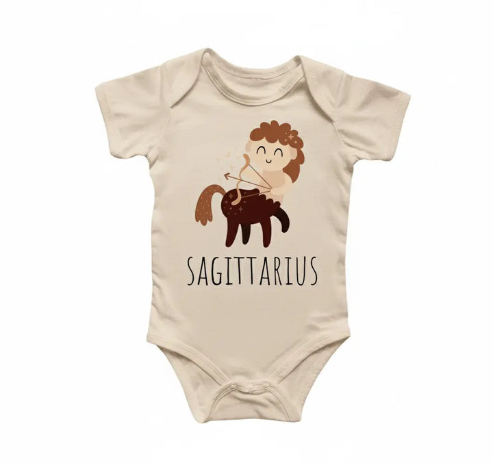 Sagittarius Zodiac - Baby Boy Girl Clothes Infant Bodysuit Funny Cute Newborn 2  Funny Cute Onesie® | North Fork Forager LLC
