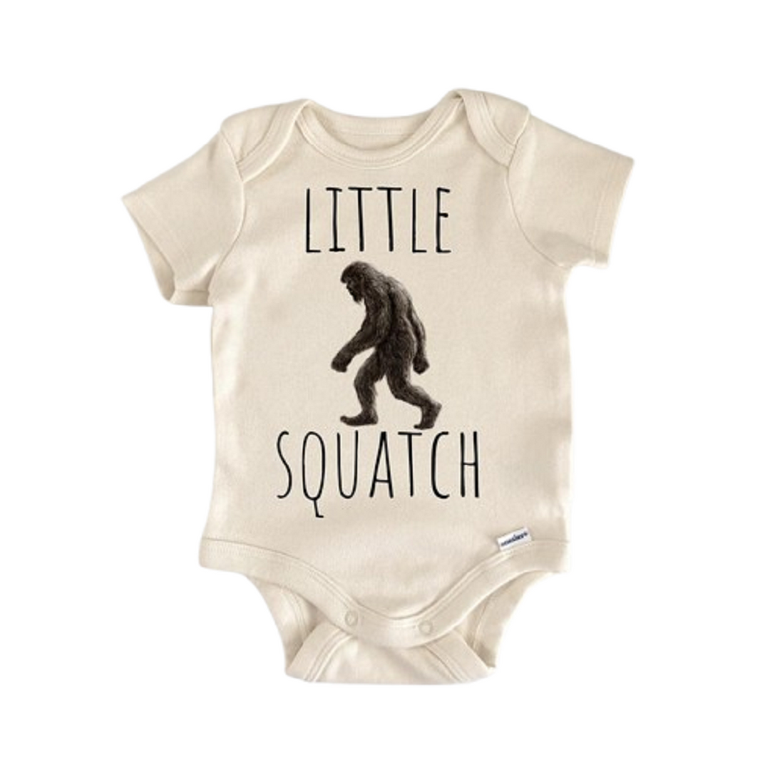 Sasquatch Big Foot - Baby Boy Girl Clothes Infant Onesie® Funny Cute Newborn GS1 BBY  Funny Cute Onesie® | North Fork Forager LLC