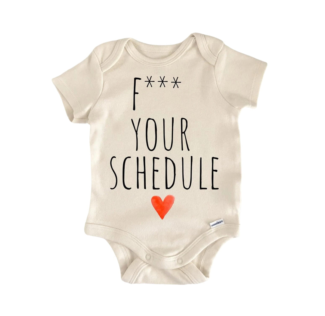 Schedule Ocd - Baby Boy Girl Clothes Infant Bodysuit Funny Cute Newborn  Funny Cute Onesie® | North Fork Forager LLC