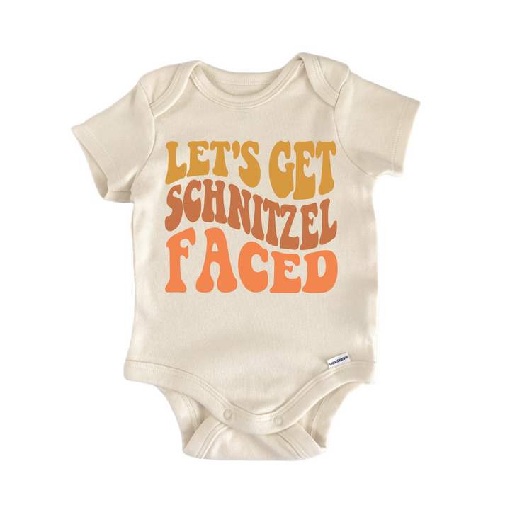 Schnitzel Oktoberfest German - Baby Bodysuit  Funny Cute Onesie® | North Fork Forager LLC