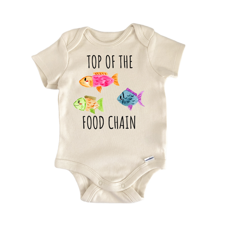 School Fish Ocean Guppy Infant Gift Baby Onesie®